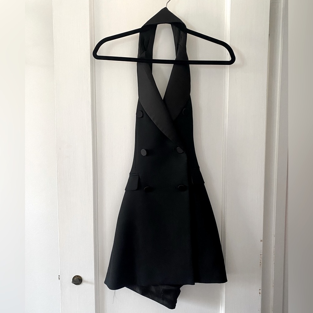 Mini black dress